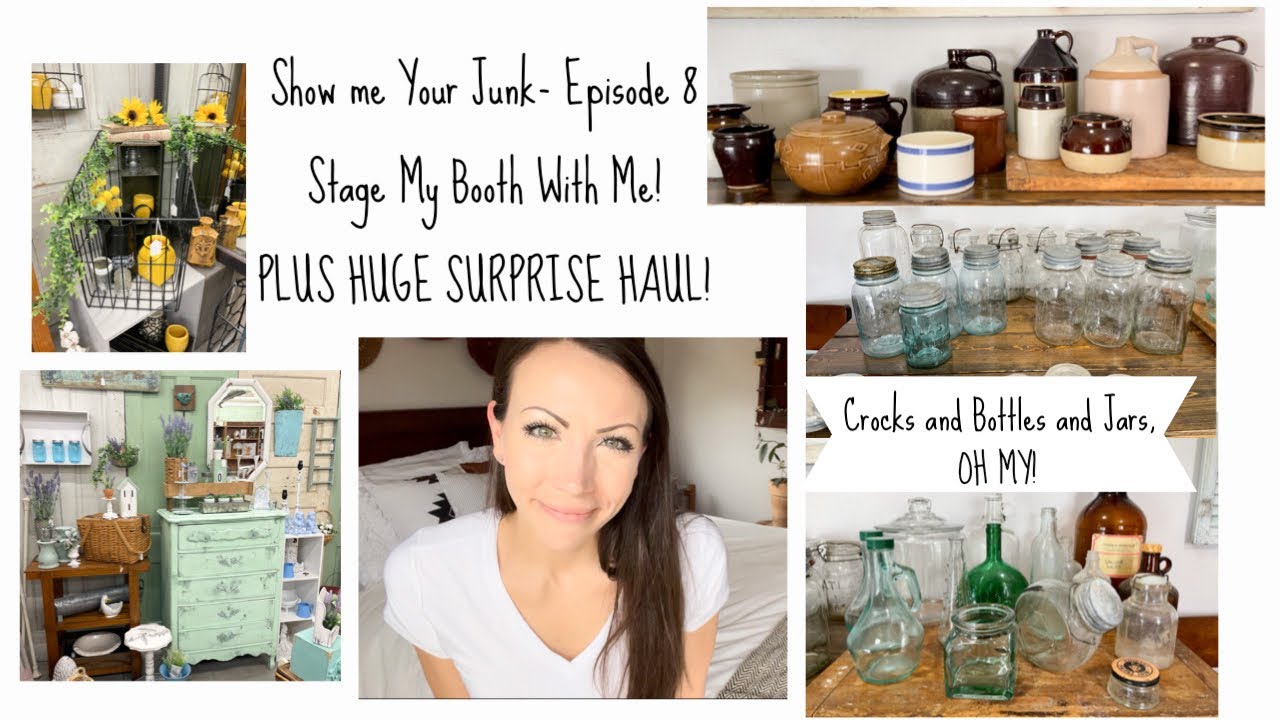 Stage My Booth With Me + HUGE SURPRISE HAUL! Show Me Your Junk Episode 8