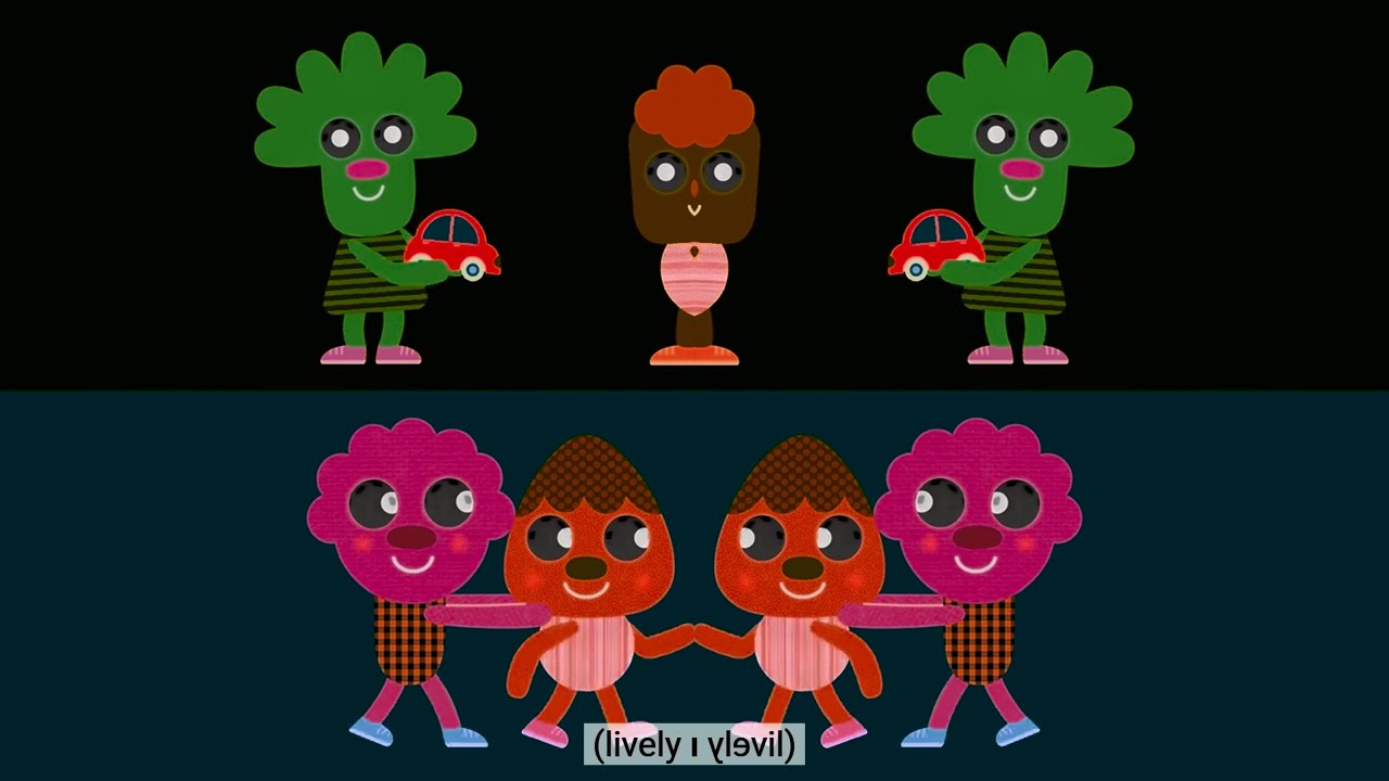 Line Up Its Surprise Toy Truck | Noodle & Pals | Sponsored By: Klasky Csupo 2001 Effects