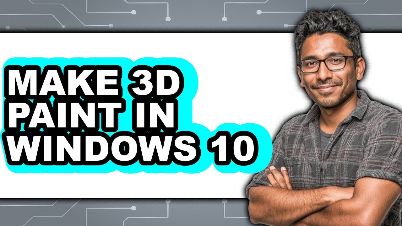How to Make 3d Paint in Windows 10 (only Way)