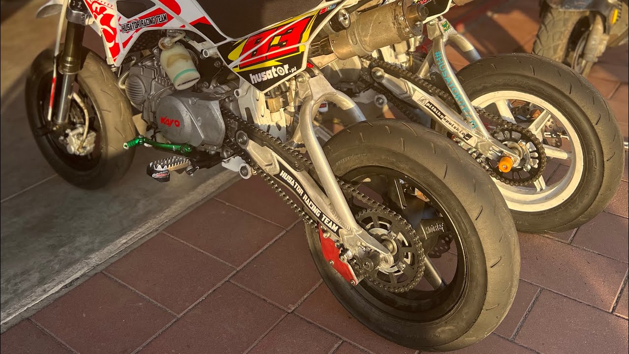 Jakie opony do Pitbike na hale Vol.2 Testy na torze K1 Opole