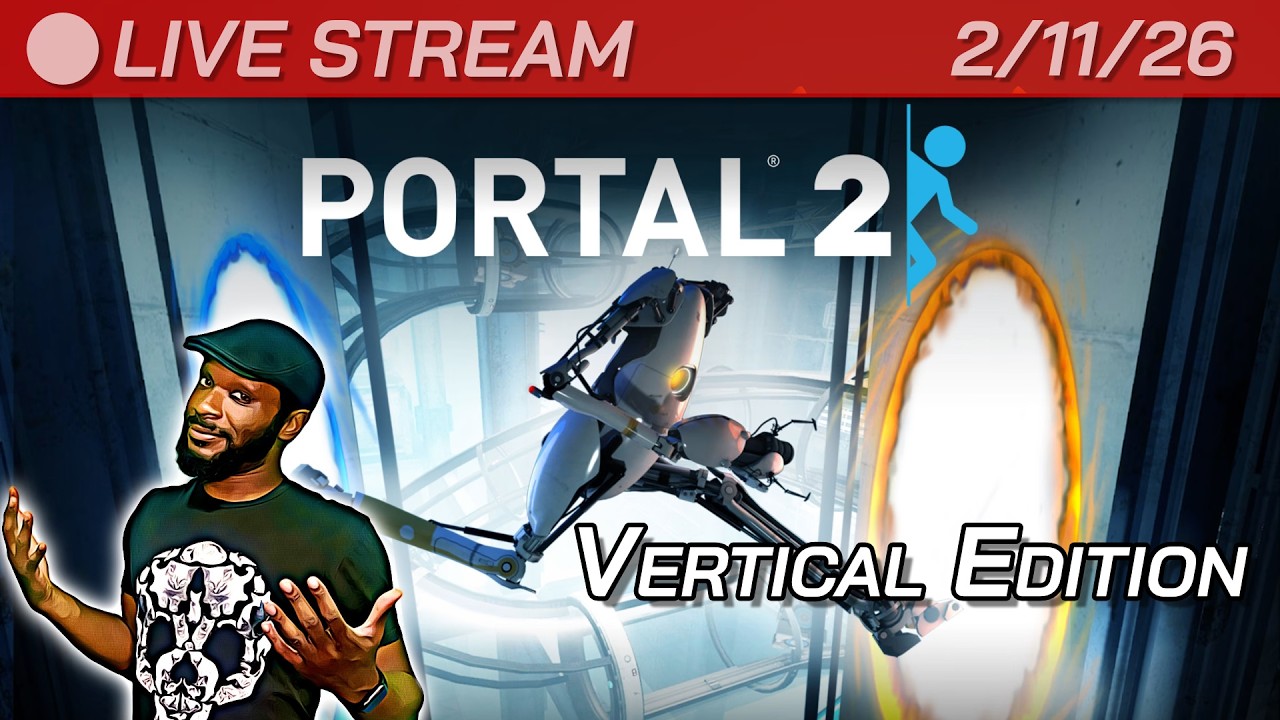 [VERTICAL LIVE] Thinking with Portals...again | Portal 2