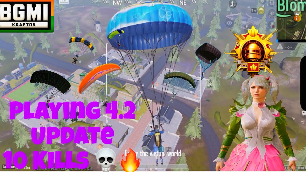 NEW 4.2 UPDATE 10 KILLS 😱☠️GAMEPLAY | AvGod hunter 