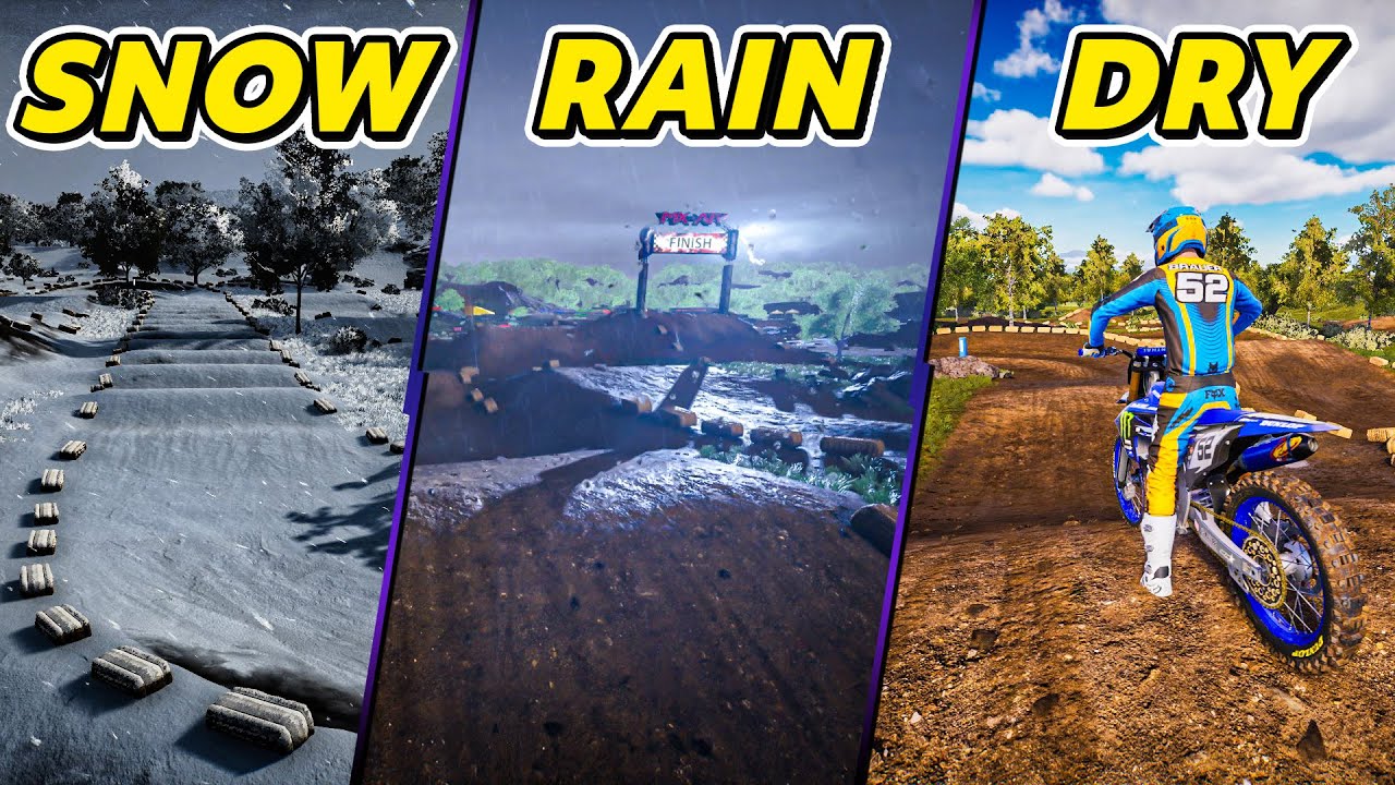 Does Weather Really Change Lap Times in MX vs ATV Legends?