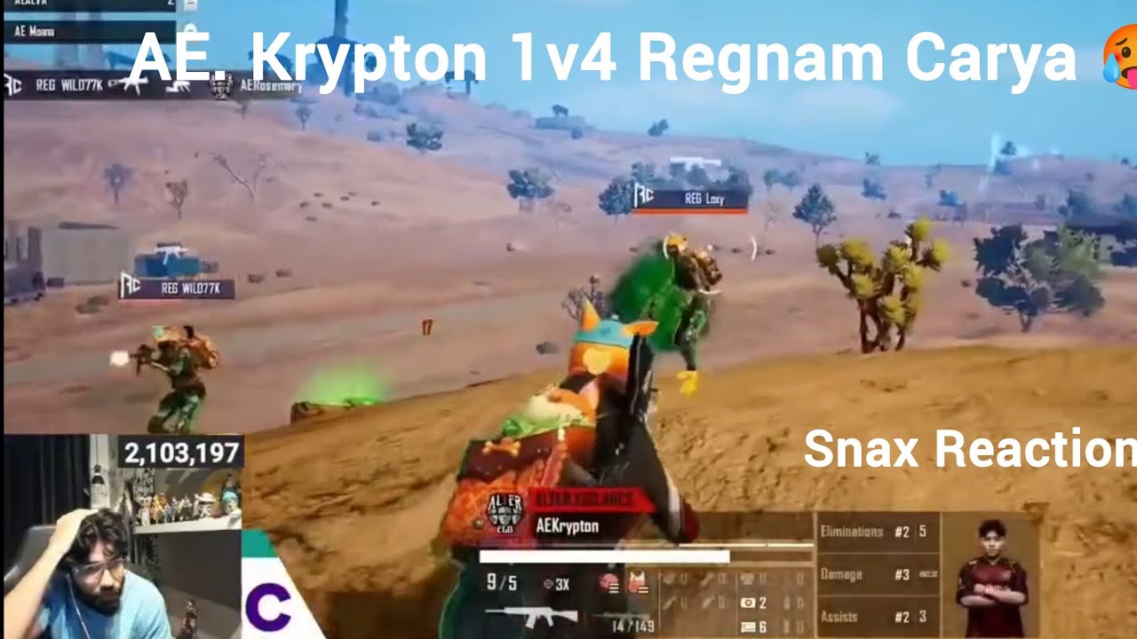AE Krypton 1v4 Regnam Carya eSports PMWC Grand Final 2025
