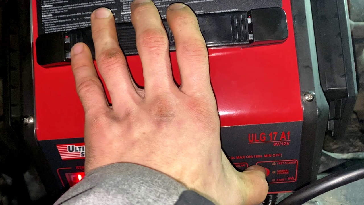 Ultimate speed battery charger/jumper.