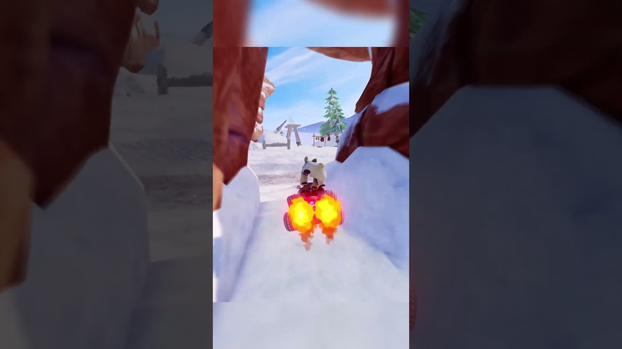 CTR Crash Team Racing Nitro Fueled Blizzard Bluff Continuous Boost 60fps HQ Shorts