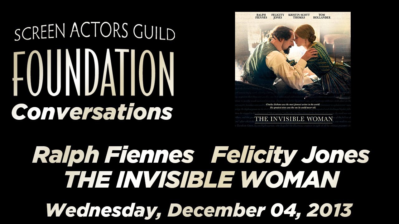 Conversations with Ralph Fiennes and Felicity Jones of THE INVISIBLE WOMAN