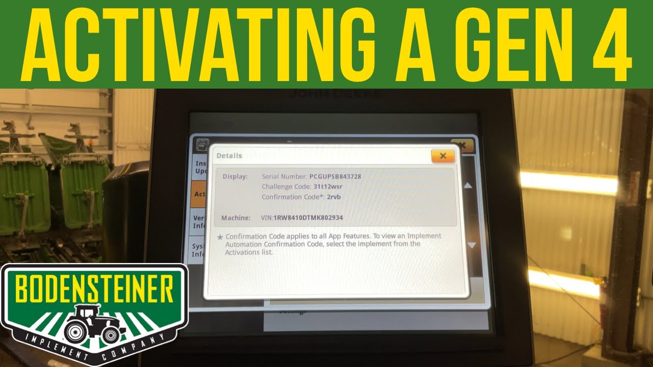 Gen 4 Display Activation Process