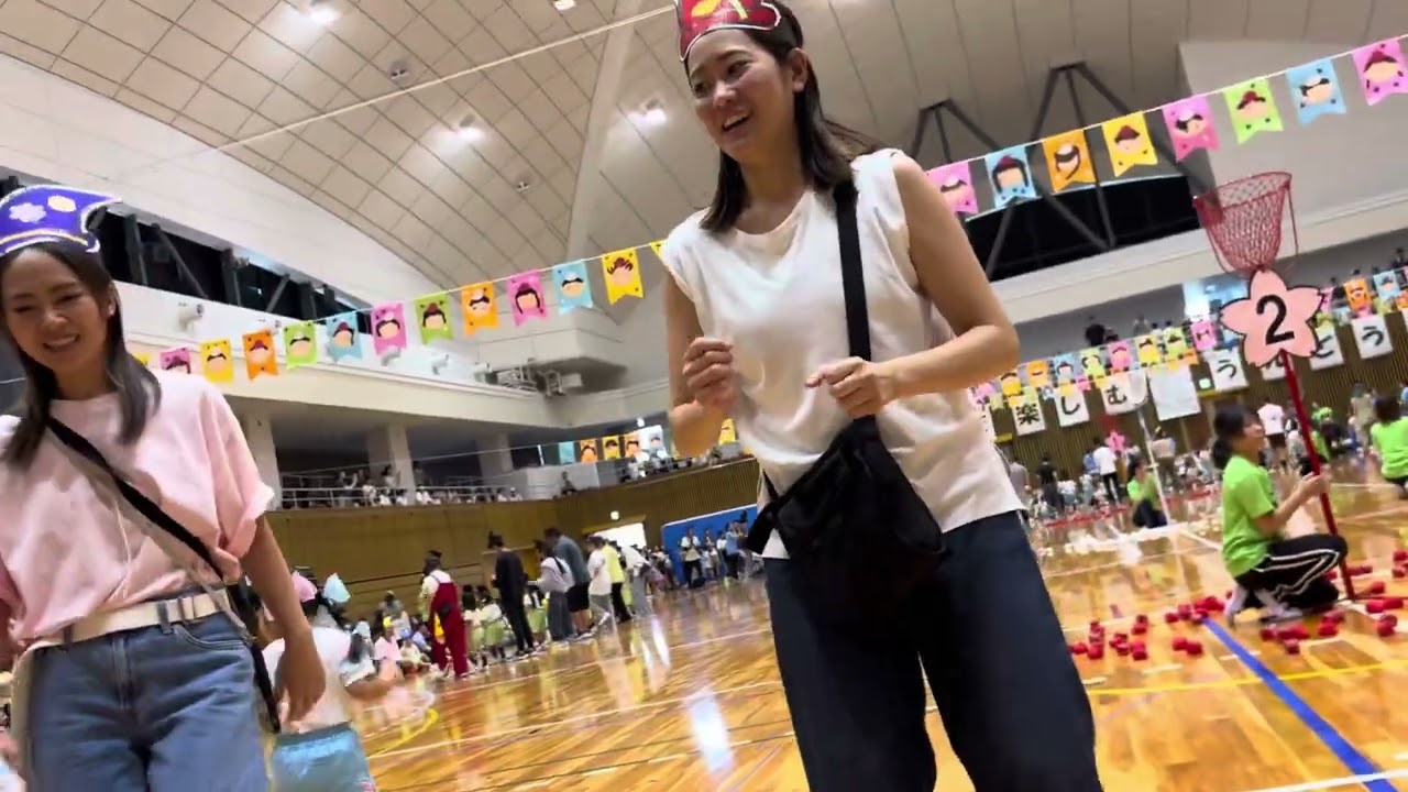 運動会　ダンシング玉入れ