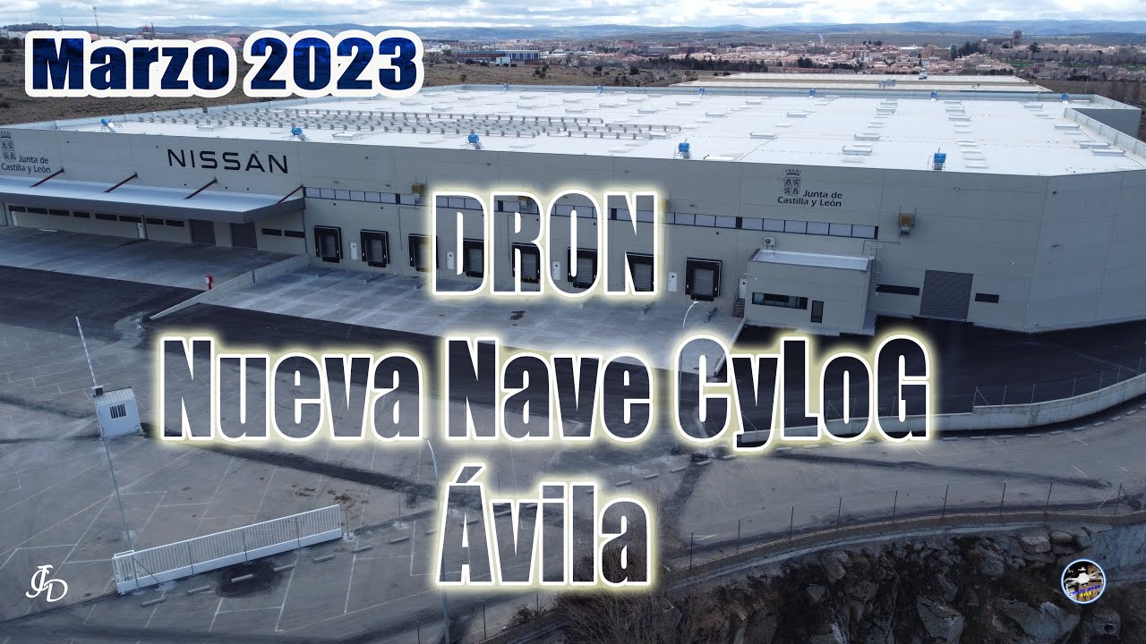 DJI MINI -  Dron - Nueva nave Logística enclave CyLoG  Ávila - Marzo 2023