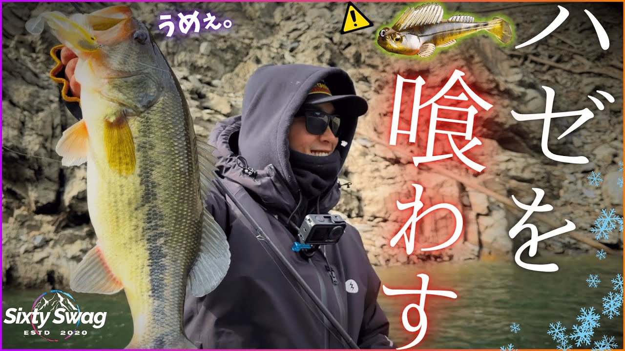 【早春バス釣り】大寒波襲来でも釣れる！無事バスボート童貞を卒業できました！！！【ドスティング】【カンタスタイル】【V-LOG】