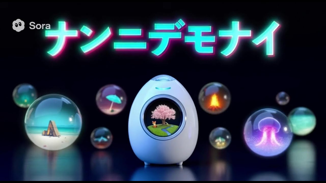 こんなCM、見たことない。生成AIが暴走した結果… その１ #sora2