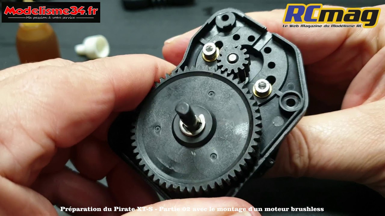 Préparation du Pirate XT-S avec passage au moteur brushless - Partie 02