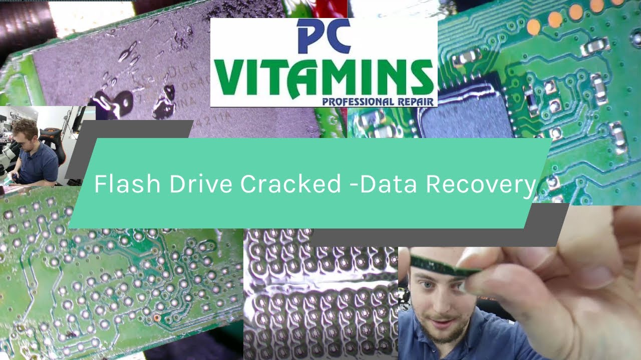 Flash Drive Broken in Half - Data Recovery