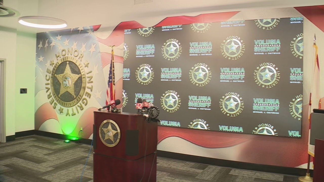 LIVE: Volusia Sheriff Mike Chitwood gives update on deputy shot, suspect arrested