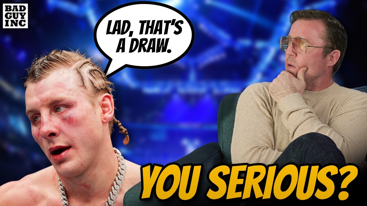 Paddy Pimblett Says It Should’ve Been a DRAW