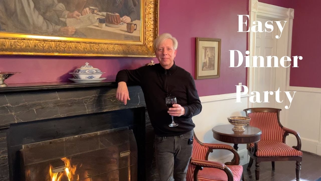 Easy Dinner Party | Make-Ahead Recipes | Flowers | Setting the Table