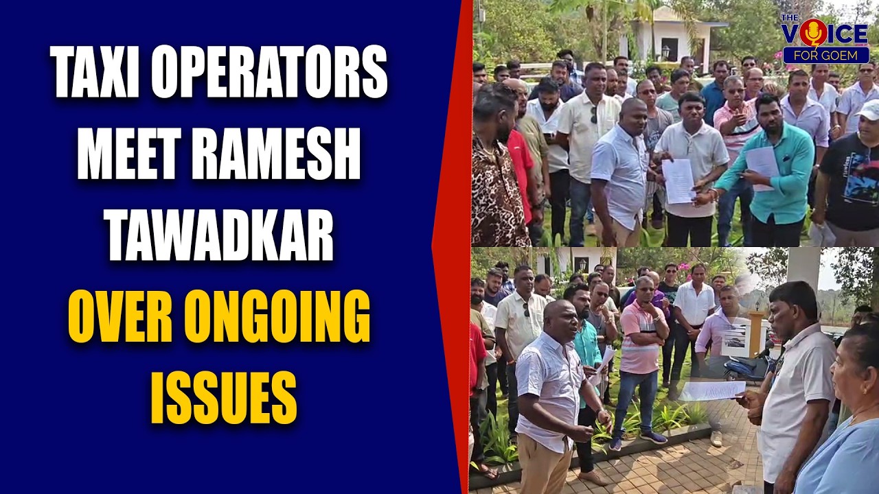 Taxi Operators Meet Ramesh Tawadkar Over Ongoing Issues