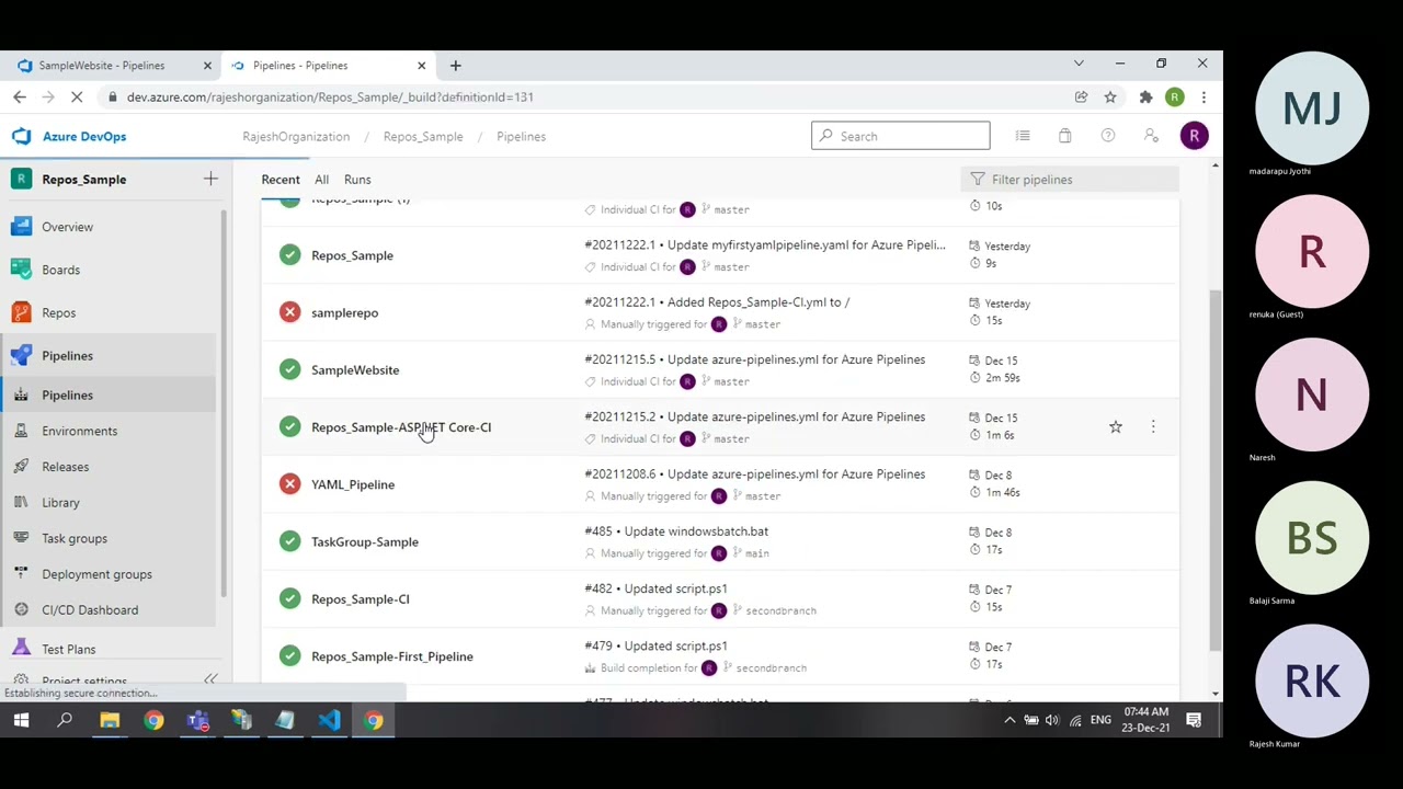 Azure DevOps - YAML Pipelines