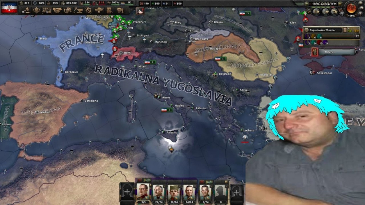 Velika Jugoslavija (Greater Yugoslavia) Početak operacije Barbarosa