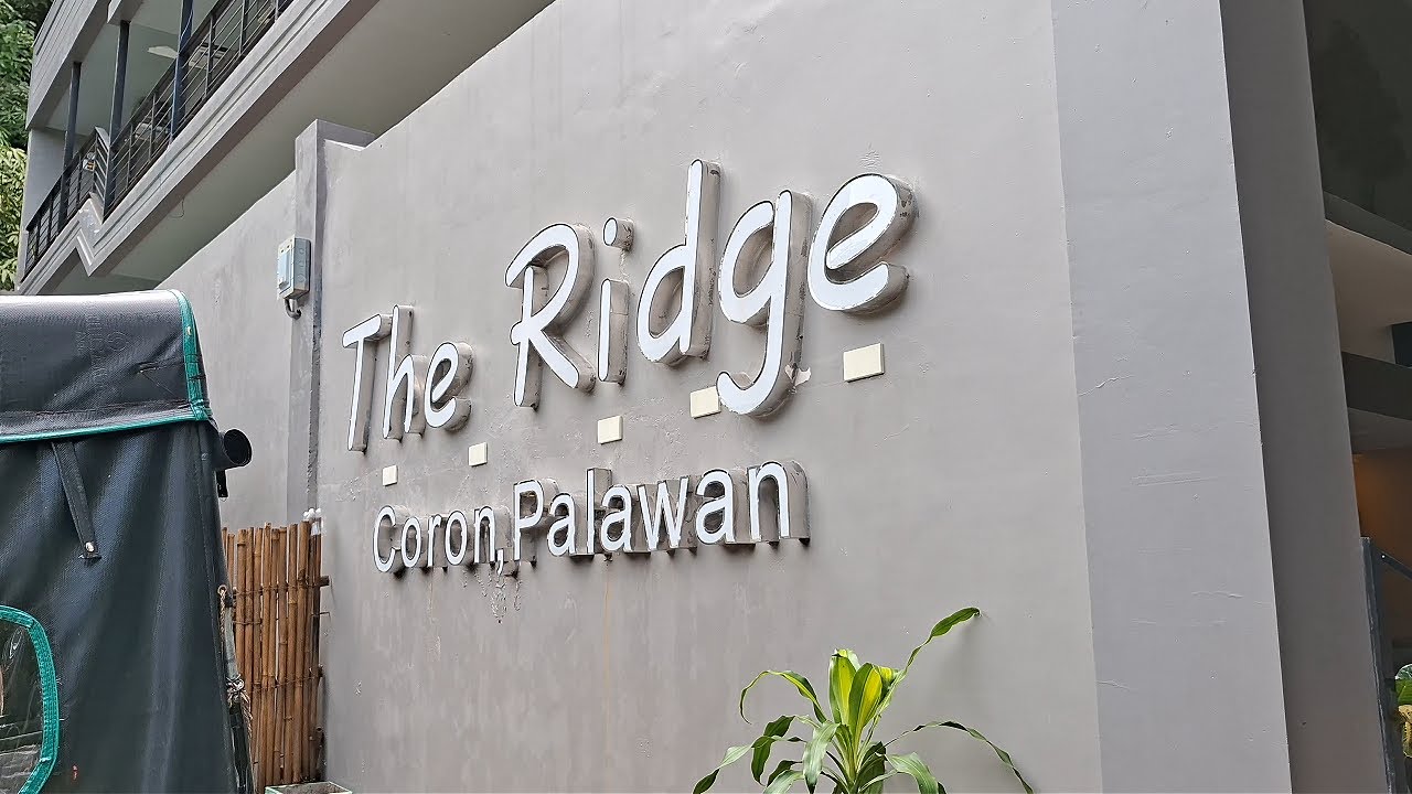 Coron Trip - Airport arrival + The Ridge hotel