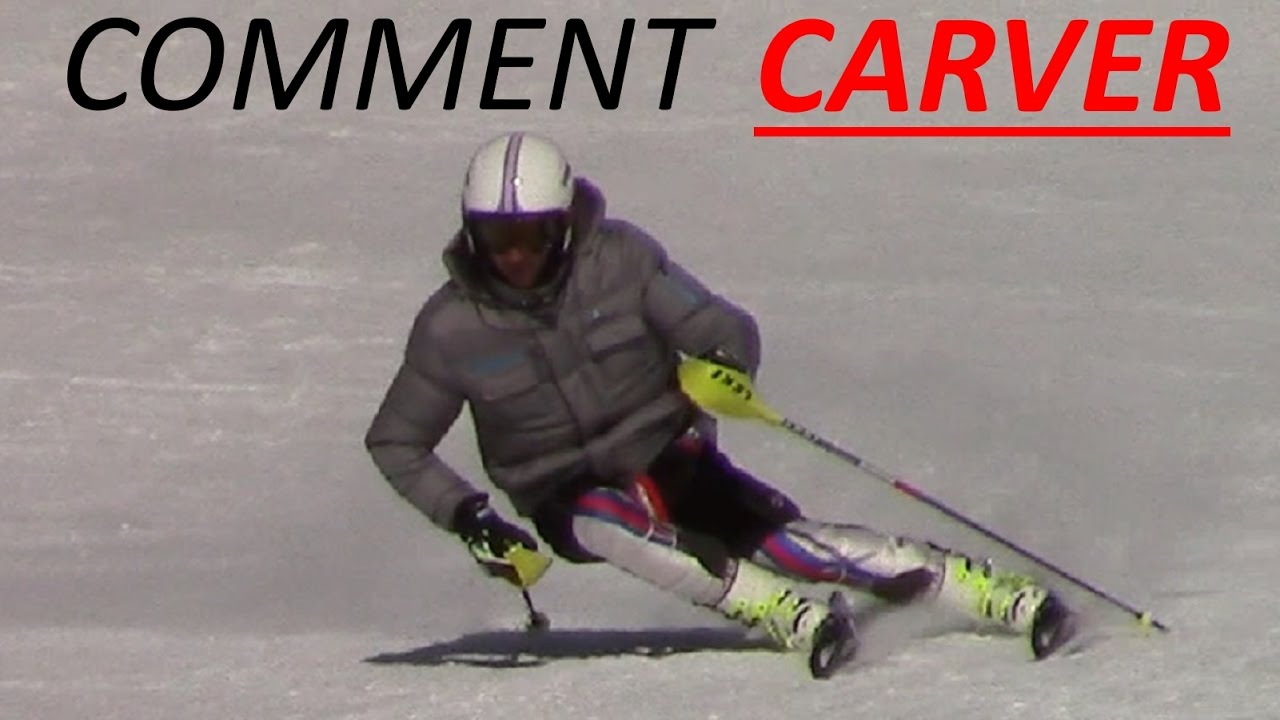 Comment faire un VIRAGE CARVING / coupé en ski ! Explications du SKI CARVING par Jérémy Nadalutti
