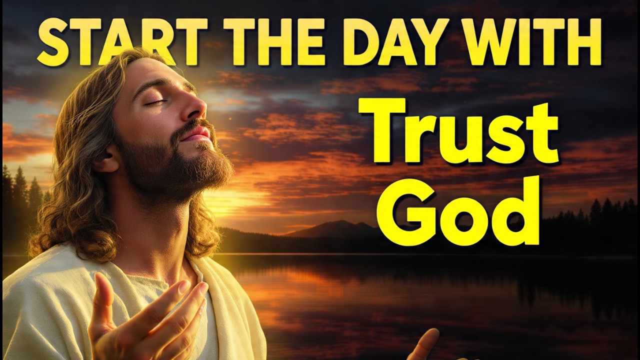 Morning Prayer to Let Go of Anxiety and Trust God Today