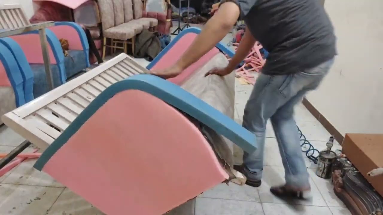 طريقه تنجيد انتريه اسيوطى بعد التعديل كابتونيه
