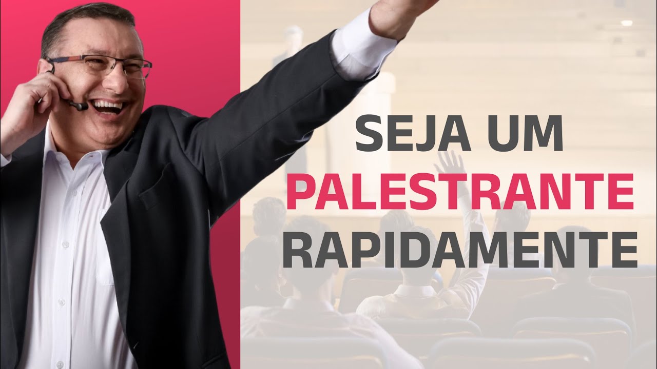 Como ser palestrante rapidamente investindo pouco