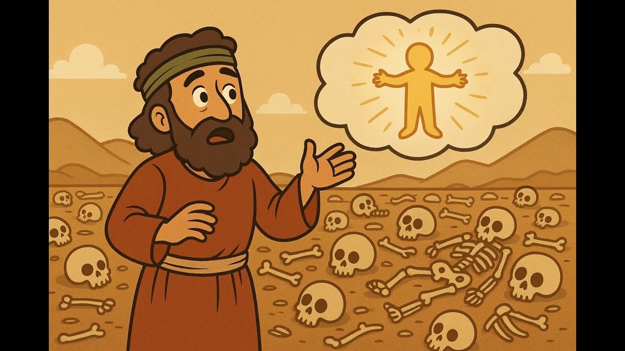 💀 The Valley of Dry Bones | Ezekiel’s Vision of Life from Death | Bible Story for Kids 🙏