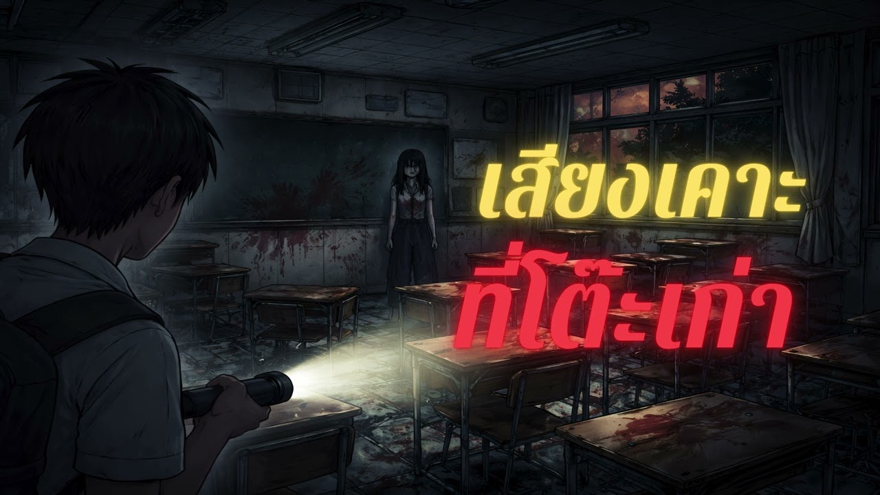 เสียงเคาะ ที่โต๊ะเก่า | เล่าก่อนนอน.