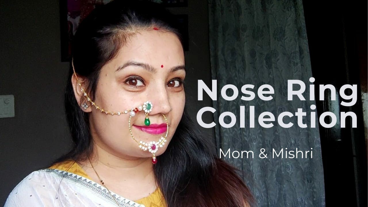 My Gold Nose Ring Collection| How to Wear & Remove Nose Ring