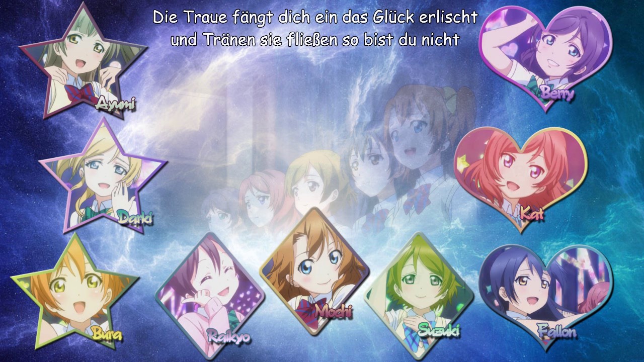 ♪ Love Live School Idol Project ~ Start Dash !! ~ German 【9 Vers Cover】♪