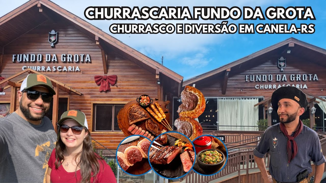 CHURRASCARIA FUNDO DA GROTA EM CANELA-RS / CHURRASCO E DIVERSÃO