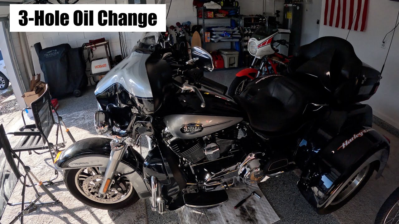 The 3-hole oil change for a novice.