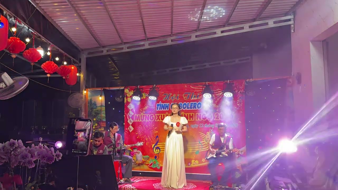 Hoa tím người xưa| Trinh Trần| Đêm thi Tình ca Bolero| My Thứ band