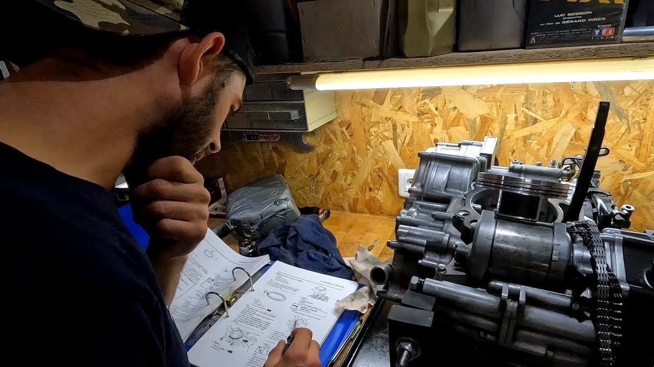 Remontage COMPLET moteur 450 YFZ R !