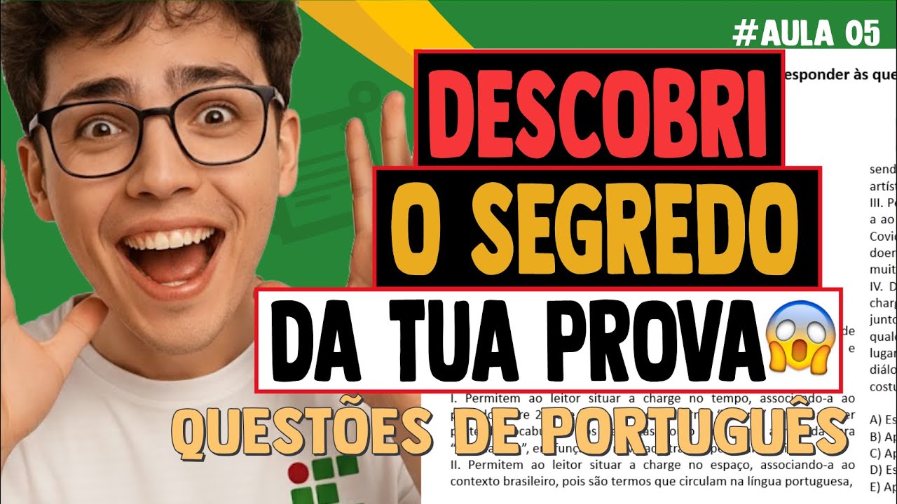 💥 Descobri o SEGREDO da TUA PROVA do IF! 😱