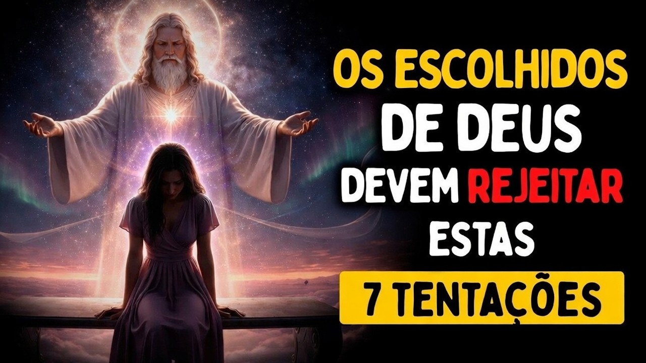 ESCOLHIDO, ANTES QUE DEUS TE USE, ELE TE ORDENA DIZER NÃO A ESTAS 7 TENTAÇÕES
