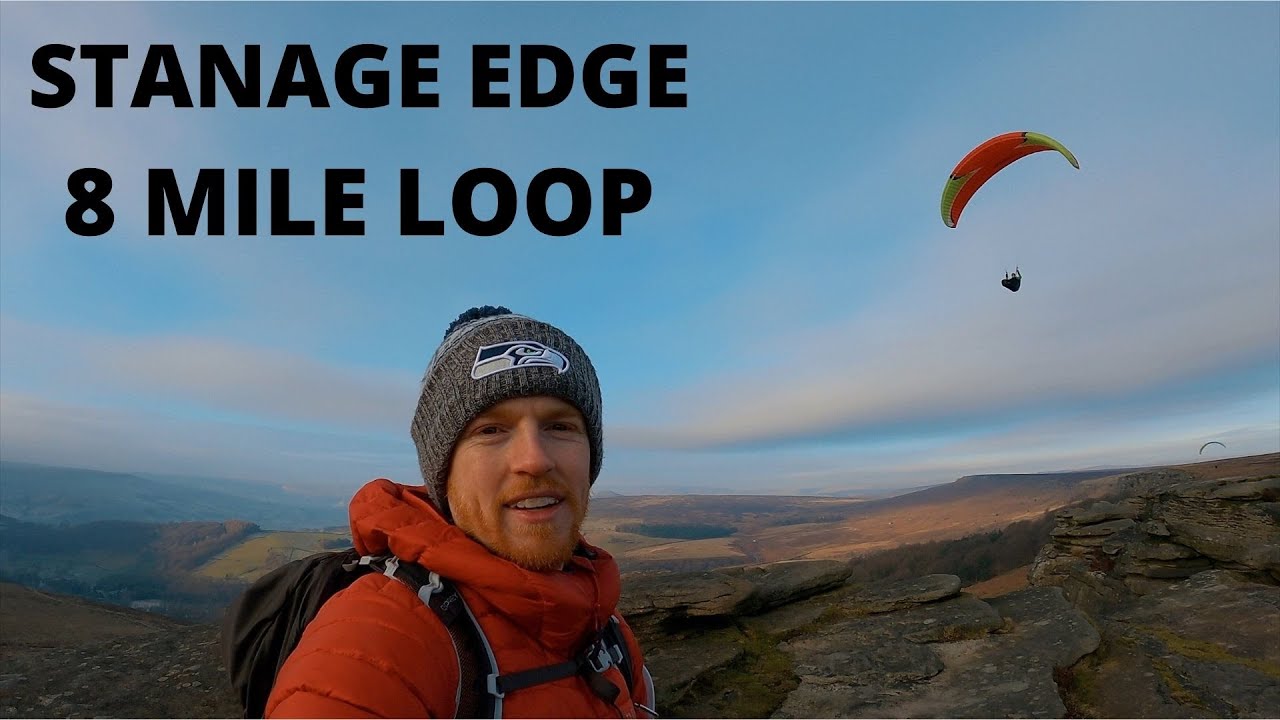 Stanage Edge 8 MILE LOOP - Peak District - 3 Trig Points