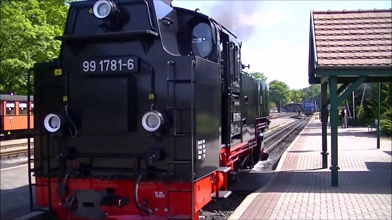 R&uuml;genschen B&auml;derBahn &ldquo;Rasender Roland&rdquo; in Putbus (2016)
