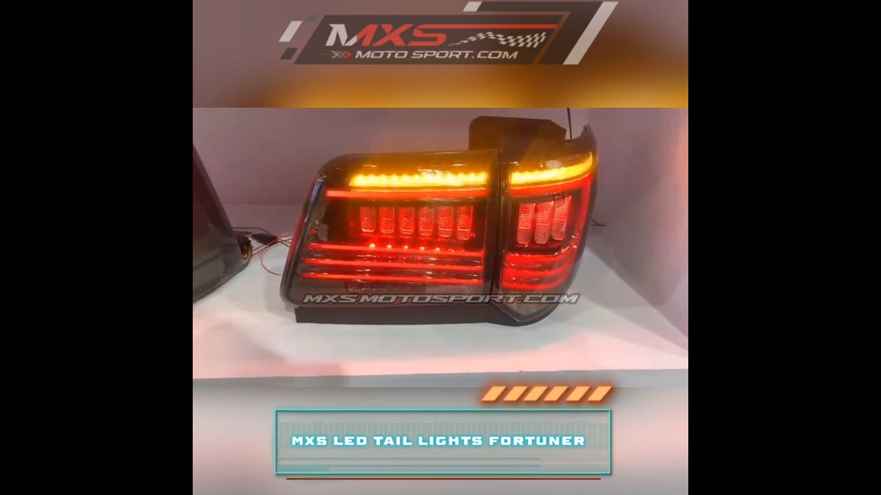 🏁MXS MATRIX LED TAIL LIGHTS Toyota FORTUNER by MxsMotosport