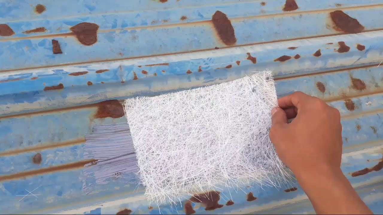 Cara tambal bocor pada spandek menggunakan Aquaproof||How to patch leaked on spandek using Aquaproof