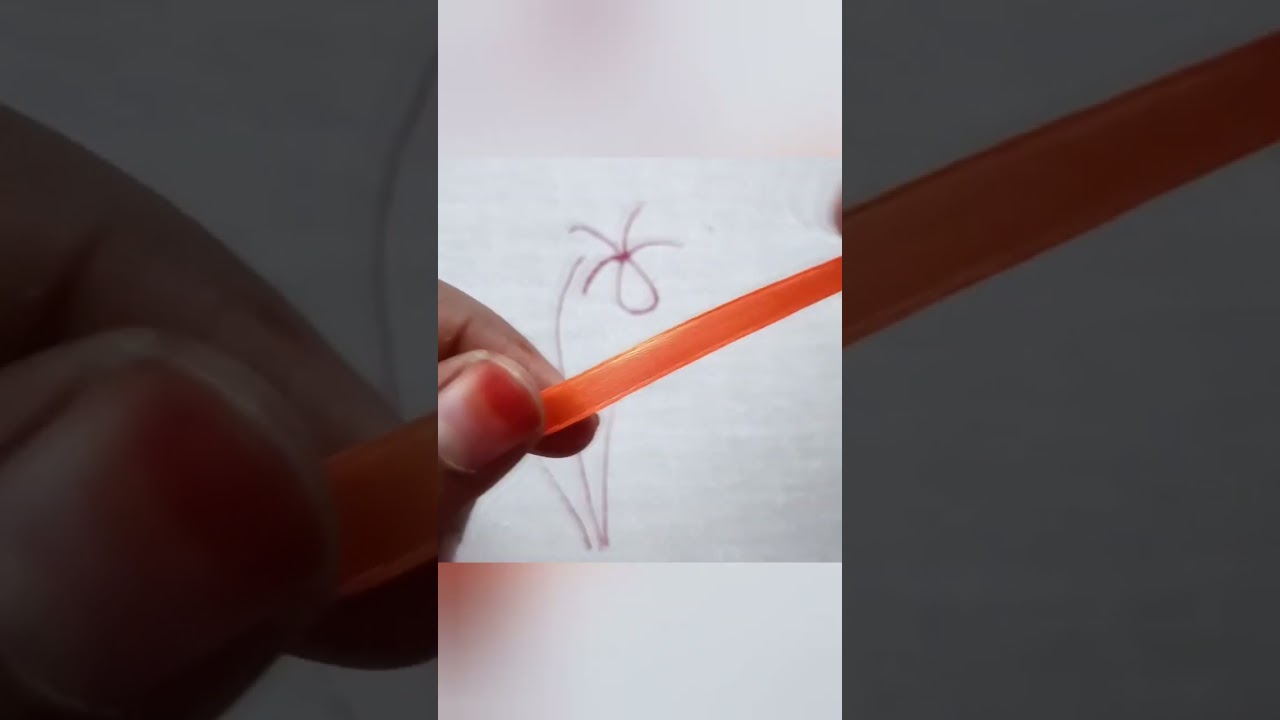 How to start ribbon embroidery?  #shorts #ribbonembroidery #beginners