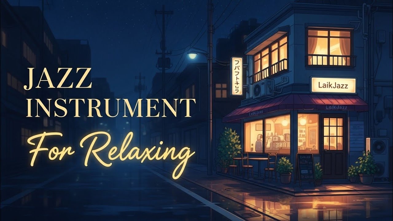 Deep Focus Night Jazz 🎼 Smooth Jazz for Late Work Sessions | Laik Jazz