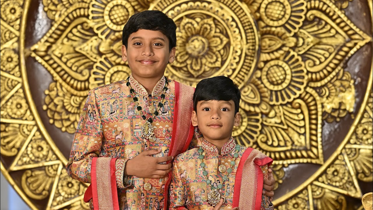 Adhvik & Anvith Dhoti Ceremony