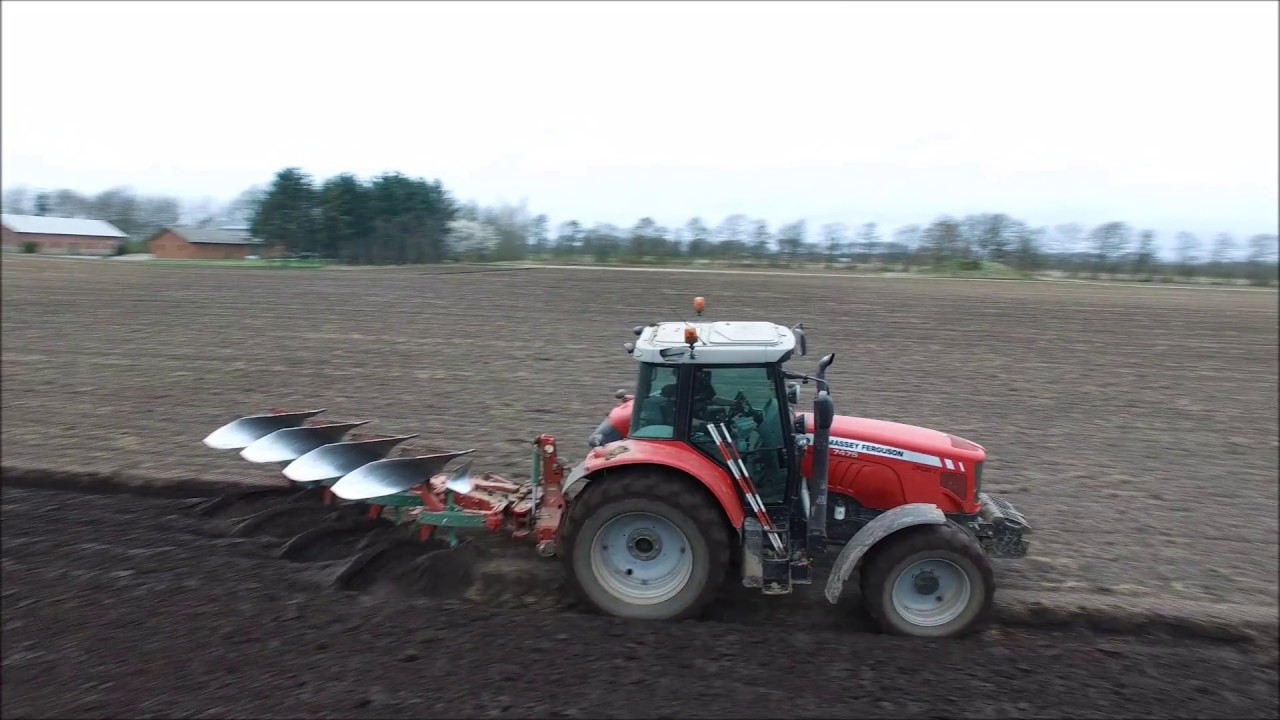 Massey Ferguson 7475 + Kverneland EG 100 [Søndergaard A/S]