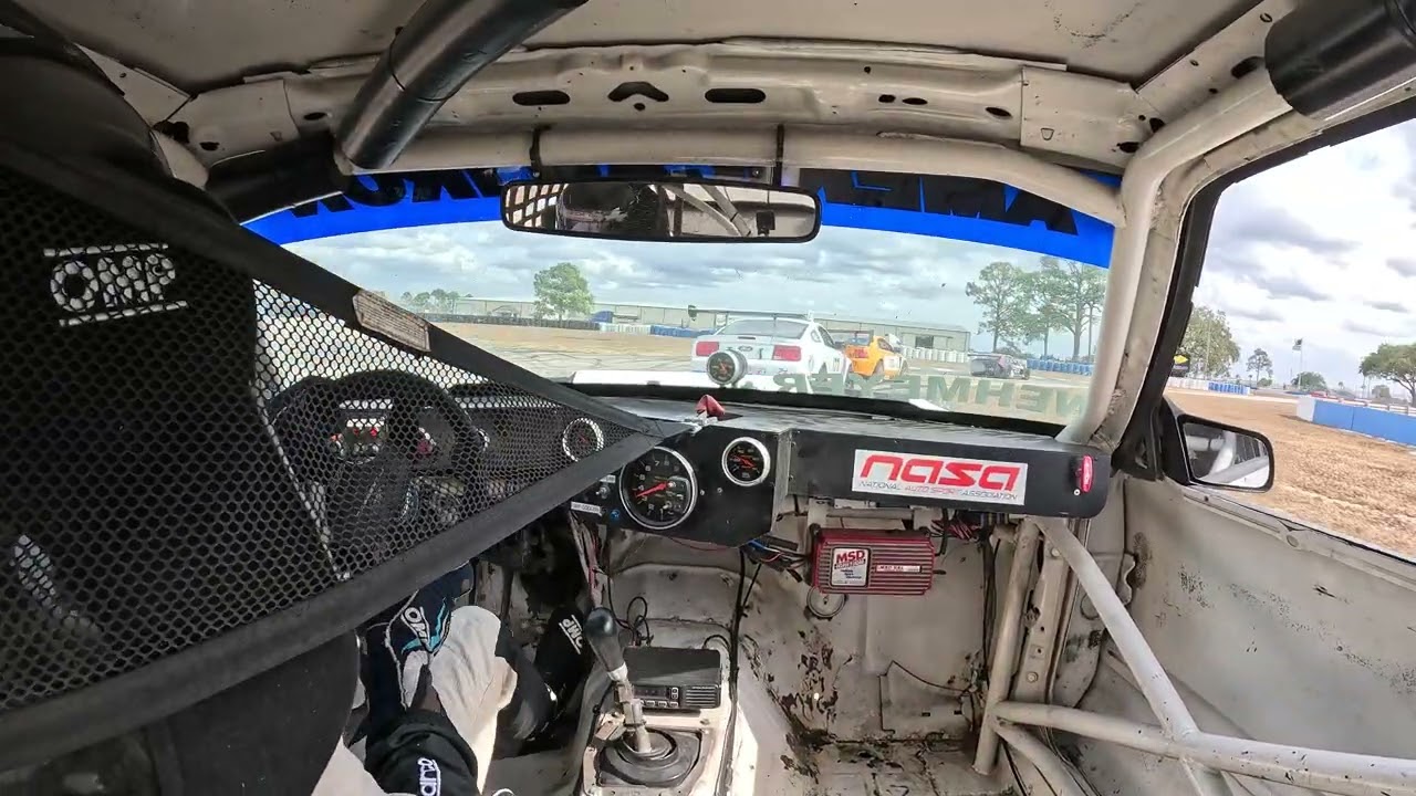 Sebring hot laps 2026 NASA American Iron Mustangs battle