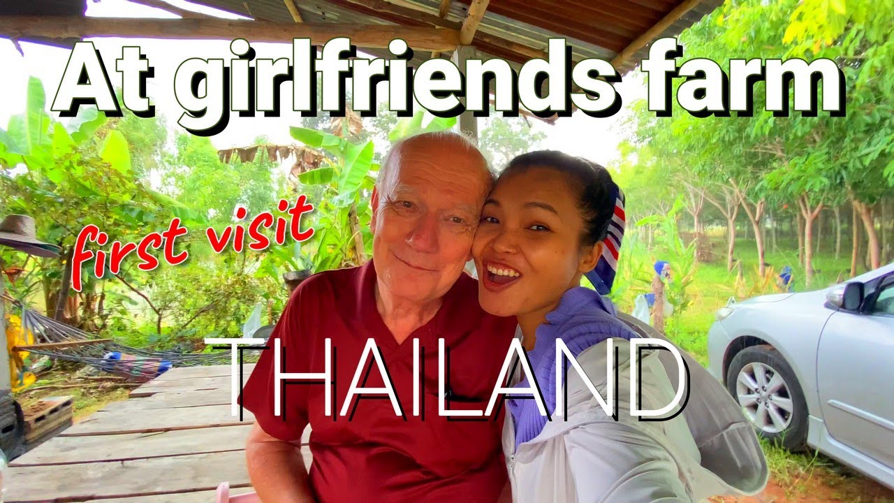 First visit to Thai girlfriends farm in Isan Surin Thailand