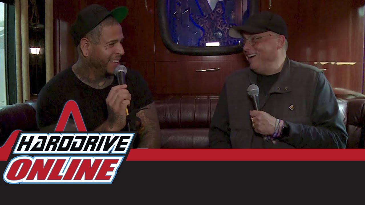 Bad Wolves - Tommy Vext talks with Lou Brutus at Sonic Temple | HardDrive Online